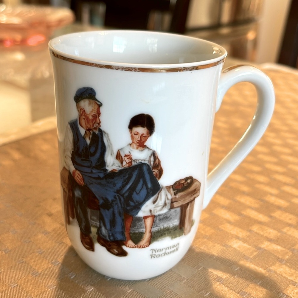 Norman Rockwell Mug, The Lighthouse Keeper’s Daughter